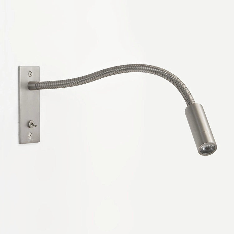 Flexible Metal Adjustable Gooseneck Wall Light for Bedroom