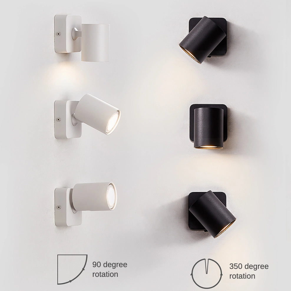 Bulb Changeable Simple Wall Light Rotatable LED Sconce