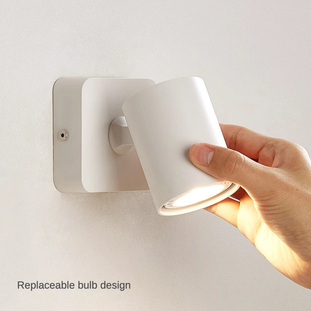 Bulb Changeable Simple Wall Light Rotatable LED Sconce