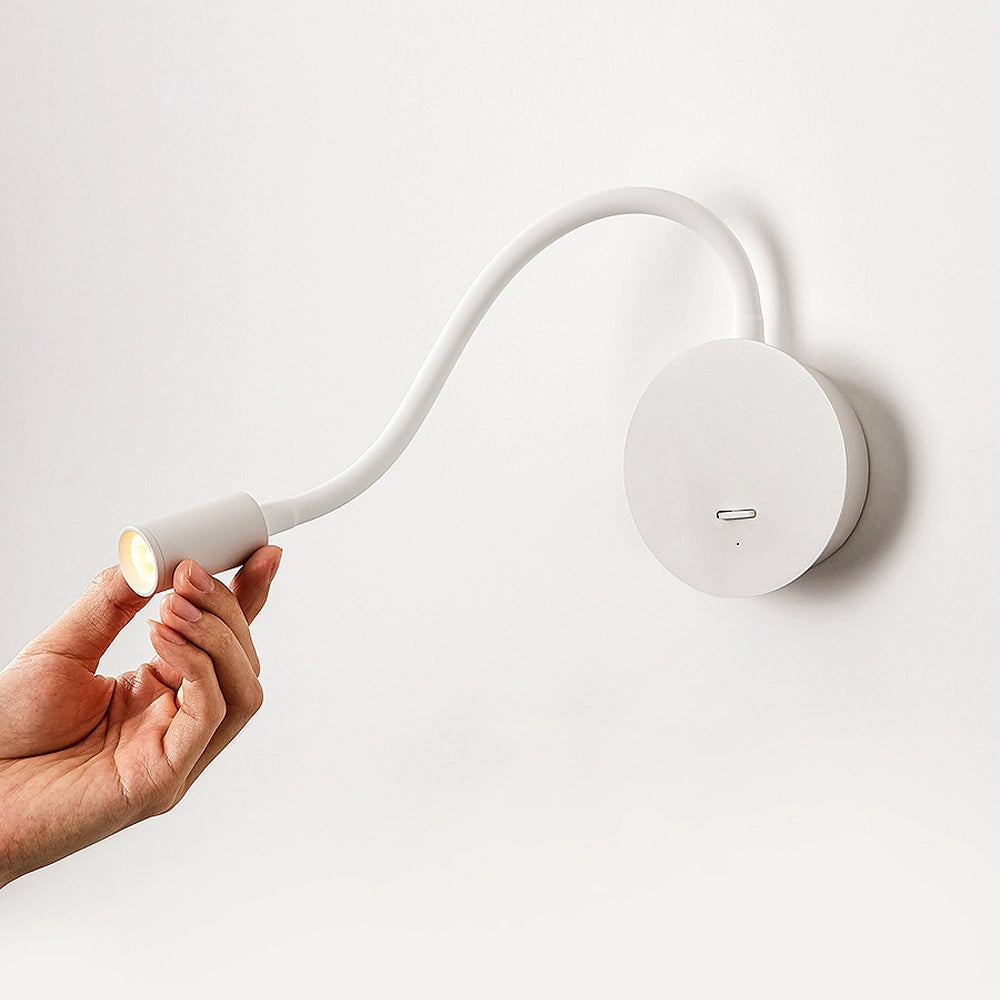 Battery Operated Flexible Gooseneck Wall Light Wireless Lamp