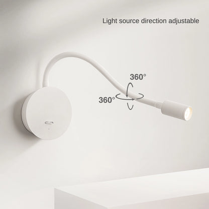 Battery Operated Flexible Gooseneck Wall Light Wireless Lamp