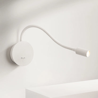 Battery Operated Flexible Gooseneck Wall Light Wireless Lamp