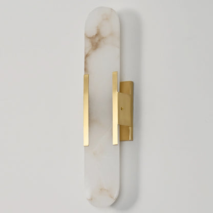 Marble Simple Wall Sconce LED Elongated Wall Light