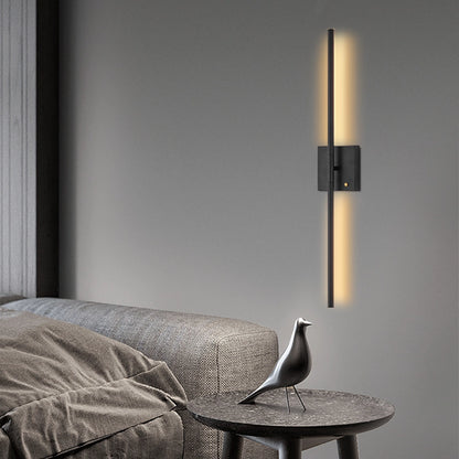 Narrow Battery Operated Wall Sconce Strip Wireless Sconce