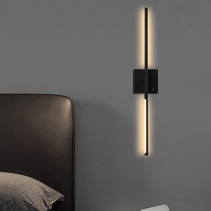 Narrow Battery Operated Wall Sconce Strip Wireless Sconce