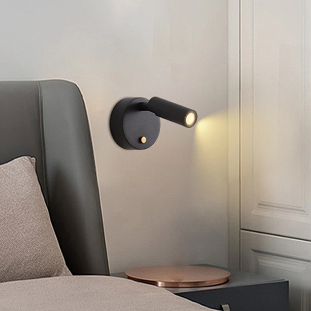 Rotatable Battery Operated Wall Sconce Simple Wireless Sconce