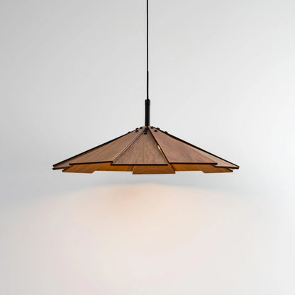 Rustic Island Lighting Wood Hanging Light