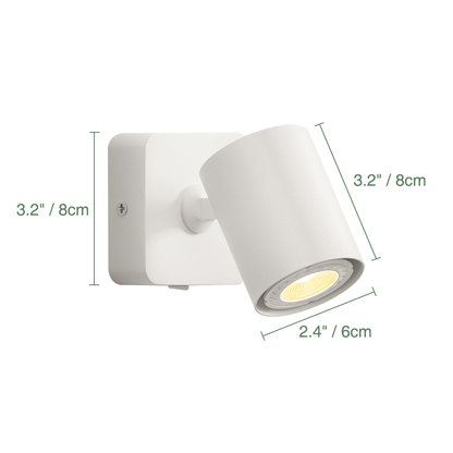 Bulb Changeable Simple Wall Light Rotatable LED Sconce